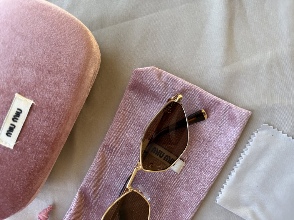 Miu Miu Brown Sunglasses 
