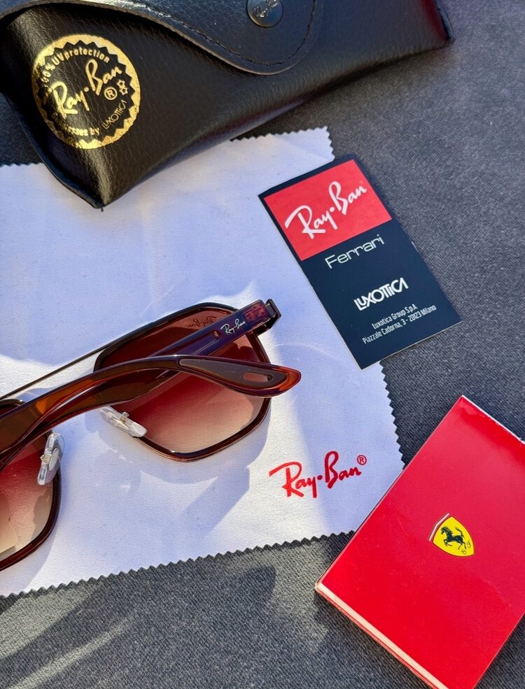 Ray-Ban Ferrari Brown Fr49