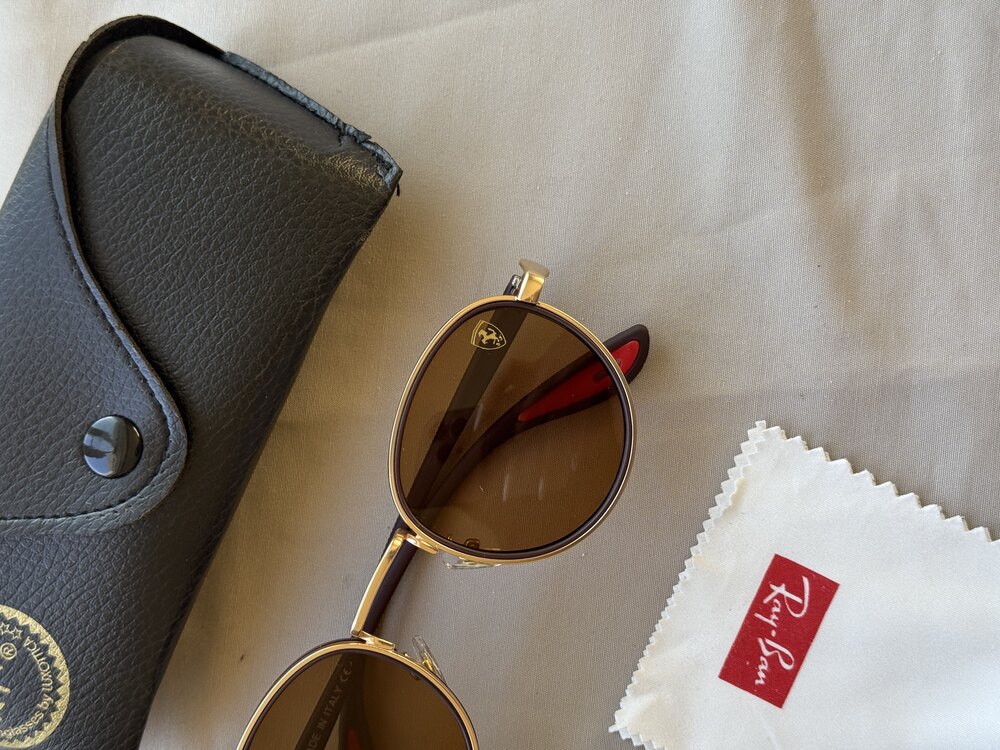 Ray-Ban Ferrari  Kahve cam Unisex