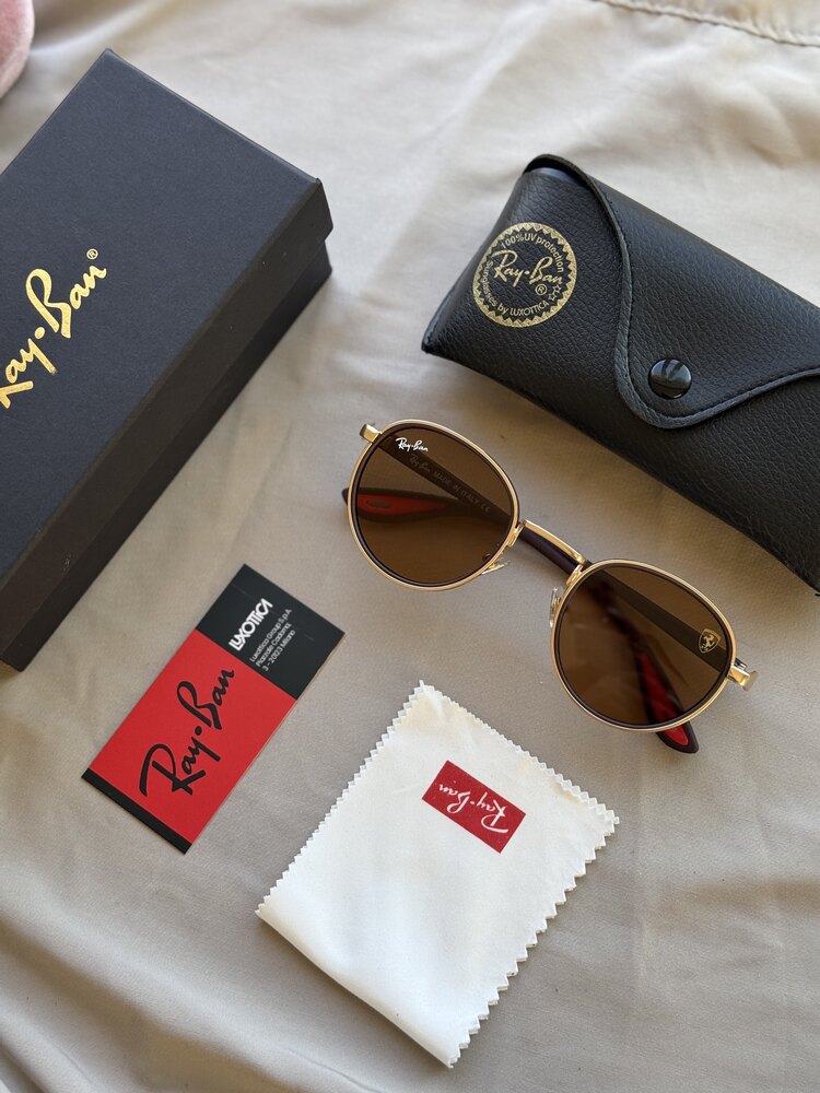 Ray-Ban Ferrari  Kahve cam Unisex