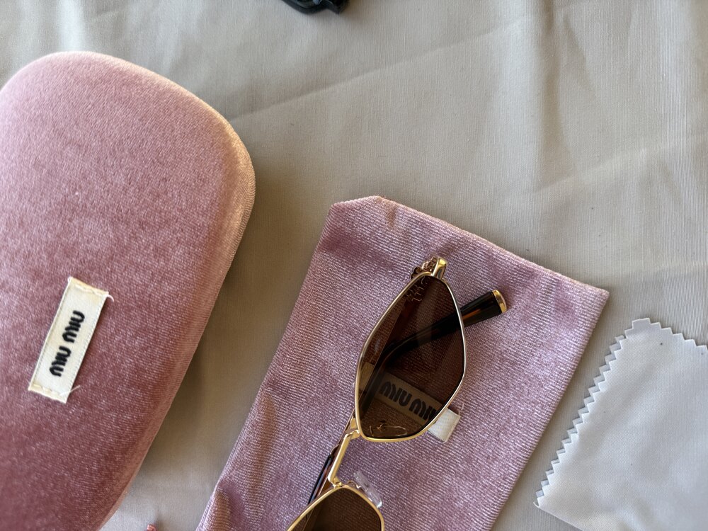Miu Miu Brown Sunglasses 