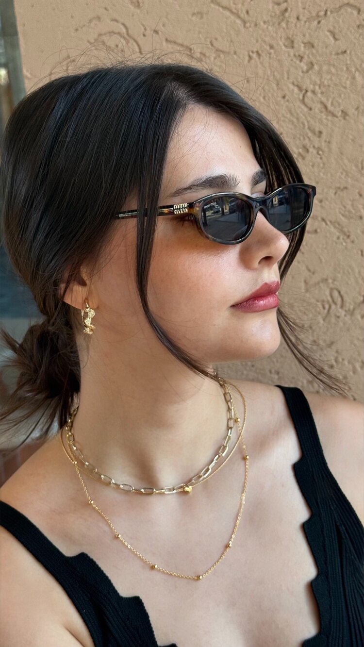 Miu Miu kahve cam 