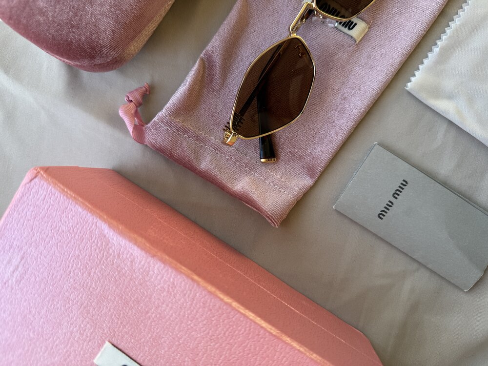 Miu Miu Brown Sunglasses 