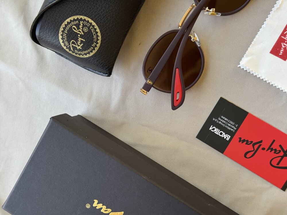 Ray-Ban Ferrari  Kahve cam Unisex