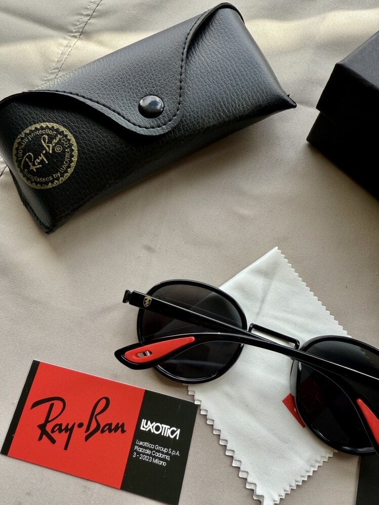 Ray-Ban Ferrari Black 