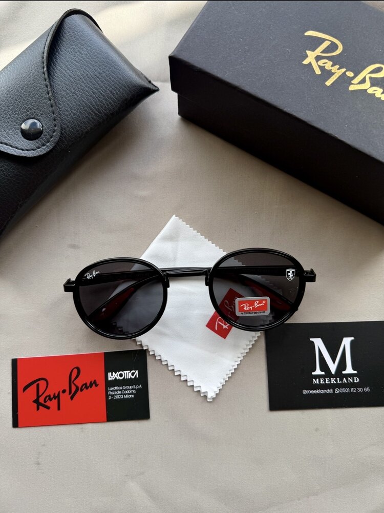 Ray-Ban Ferrari Black 