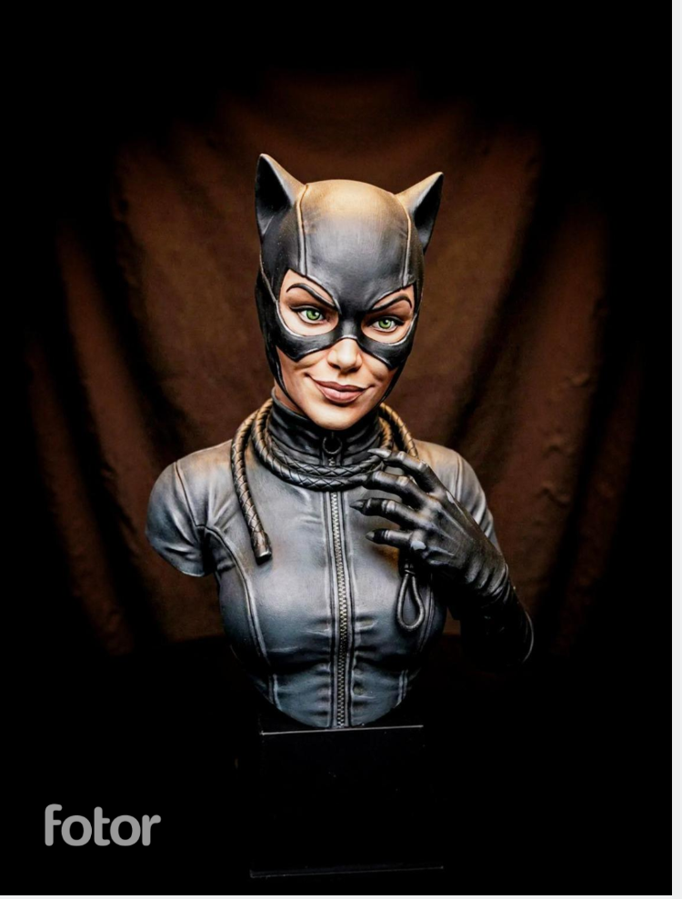 Catwoman Büst Figür