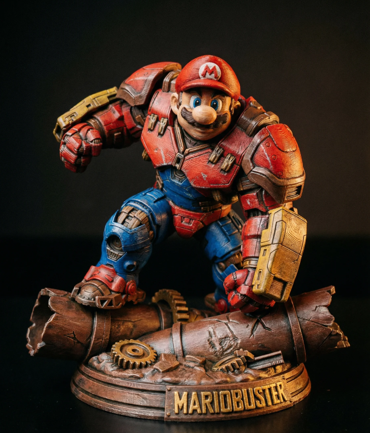MarioBuster Figür