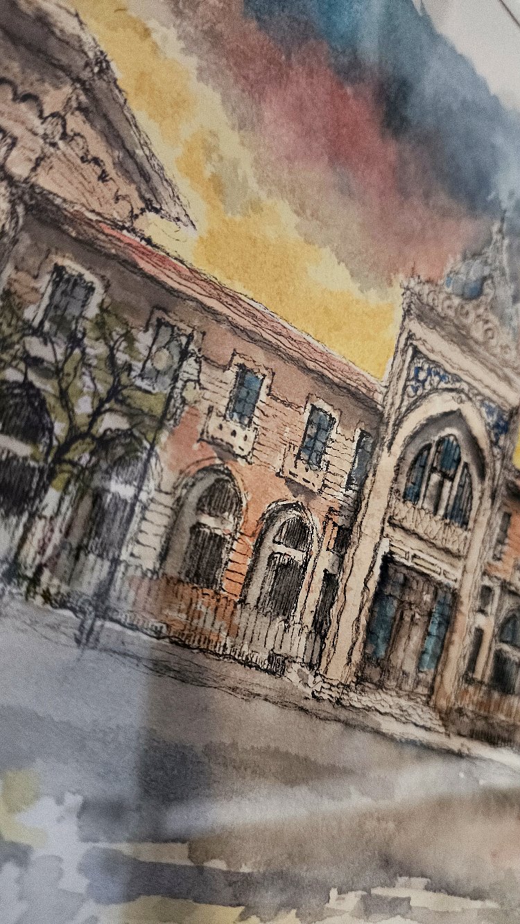 Ankara Palas - Orijinal Çizim