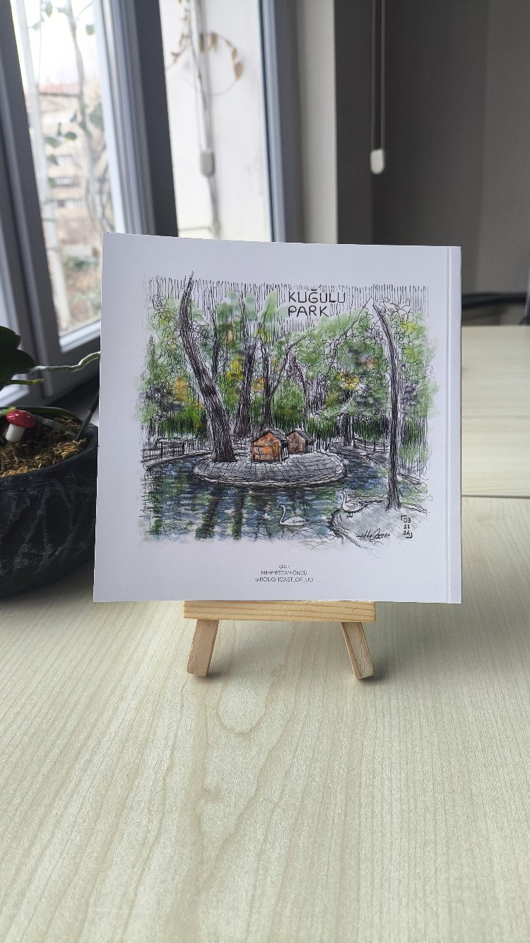 Ankara Temalı Çizgisiz Defter