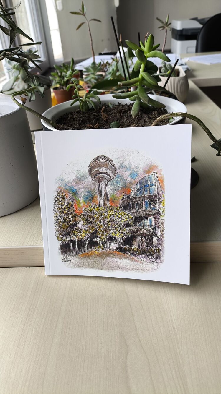 Ankara Temalı Çizgisiz Defter