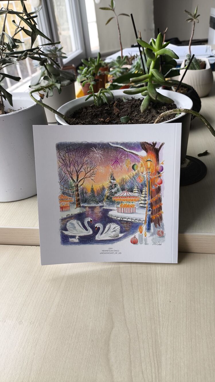 Ankara Temalı Çizgisiz Defter