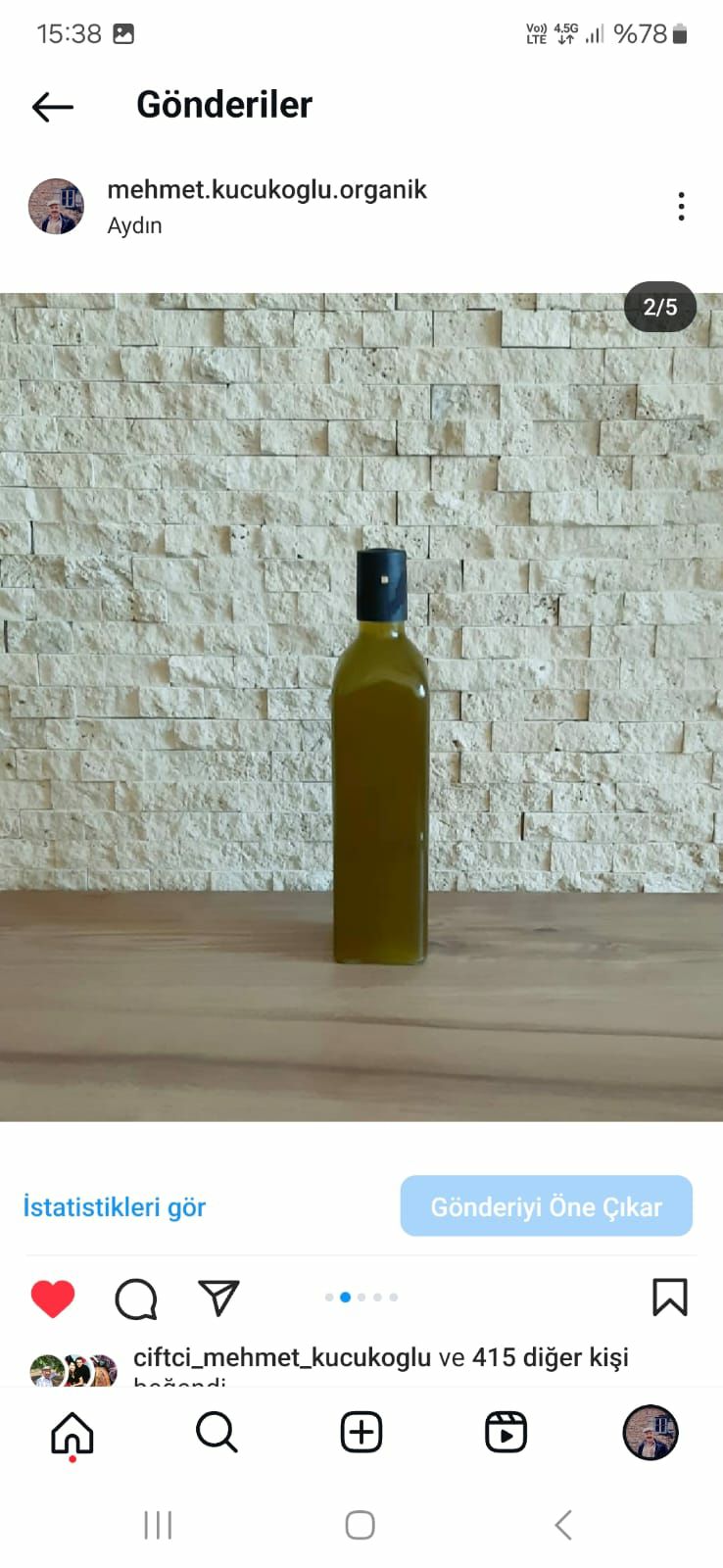 500ML CAM ŞİŞEDE NATURAL SIZMA ZEYTİNYAĞI 0.5 ASİT YENİ HASAT AYDIN DAĞ ZEYTİNYAĞI 
