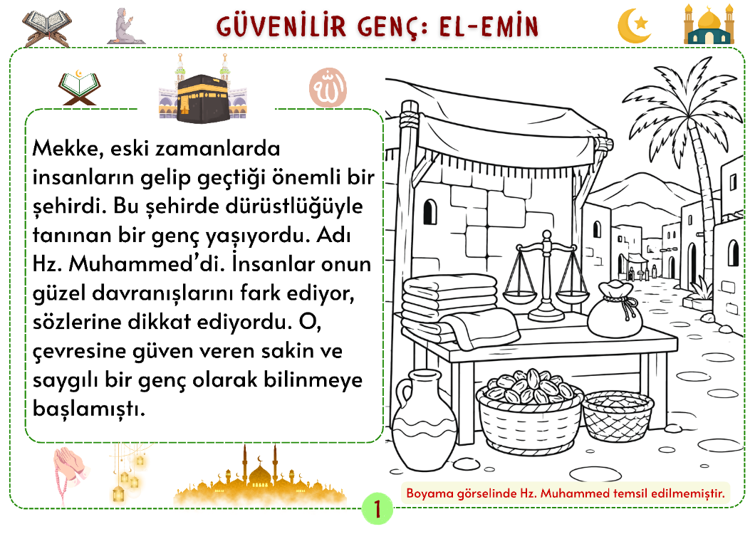 Hz. Muhammed’in Hayatı: Güvenilir Genç El-Emin Oku-Anla-Boya PDF