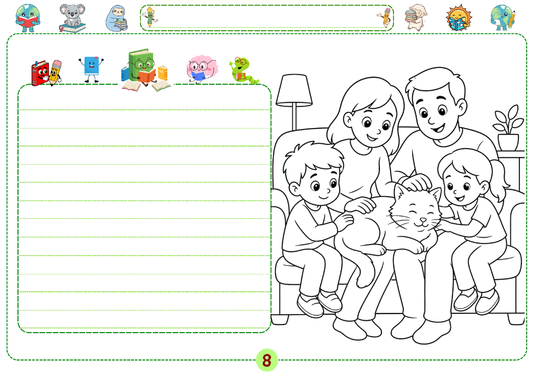 Parktaki Arkadaşlık Yaratıcı Yazma Etkinliği PDF