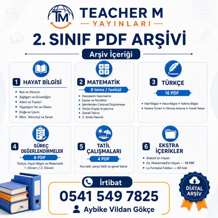2. SINIF FASİKÜL PDF ARŞİVİ