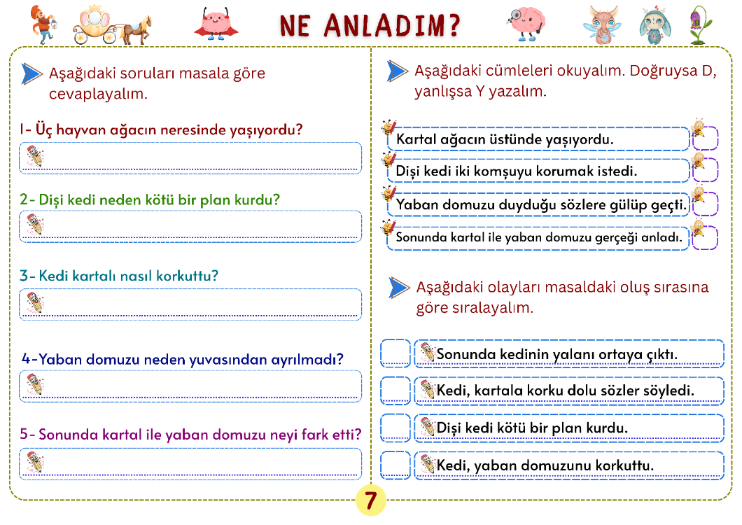La Fontaine Fablları 2. Bölüm – 20 Fasikül PDF Seti