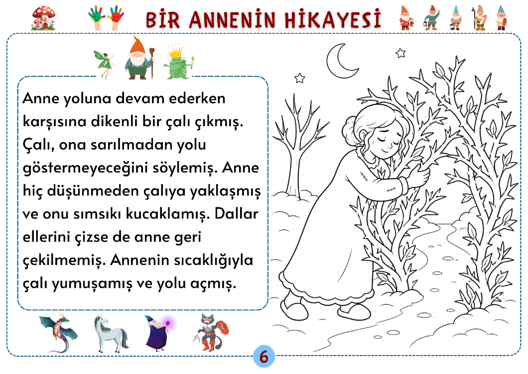 Andersen Masalları: Bir Annenin Hikayesi Oku-Anla-Boya PDF