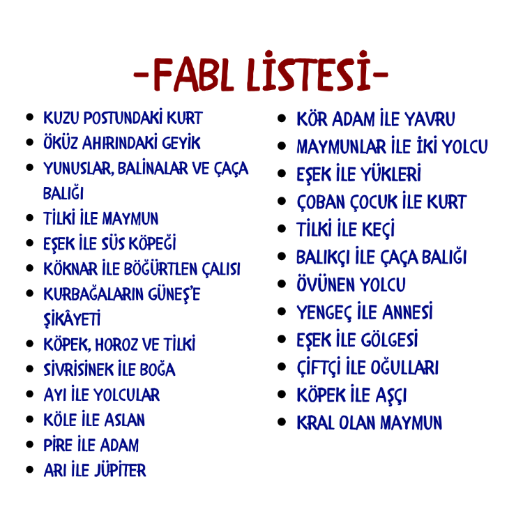 Ezop Fablları Bölüm 2 – Oku, Anla, Boya PDF Seti