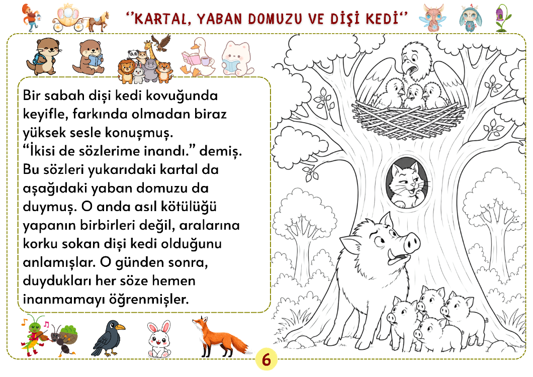 La Fontaine Fablları 2. Bölüm – 20 Fasikül PDF Seti