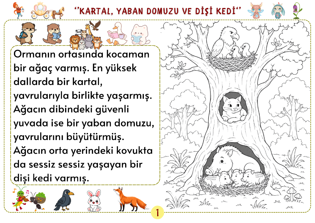 La Fontaine Fablları 2. Bölüm – 20 Fasikül PDF Seti