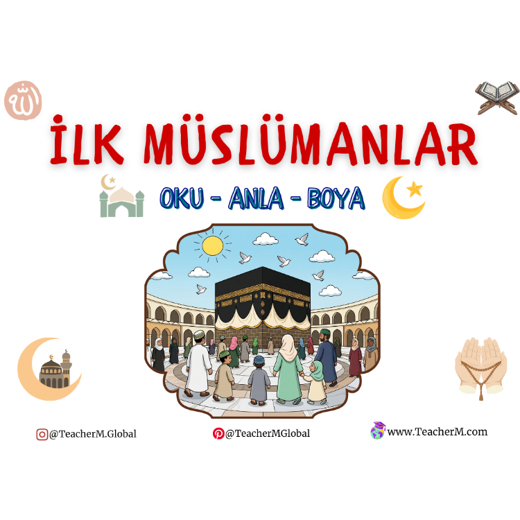 Hz. Muhammed’in Hayatı: İlk Müslümanlar Oku-Anla-Boya PDF