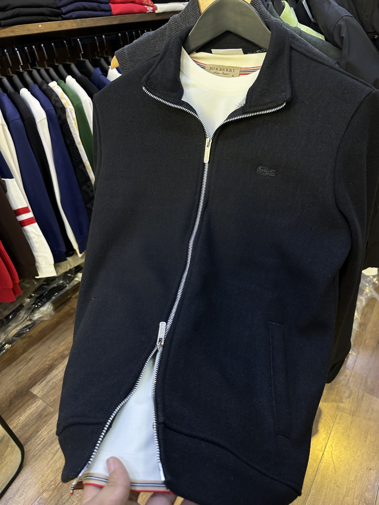 LACOSTE KAŞE CEKET SİYAH