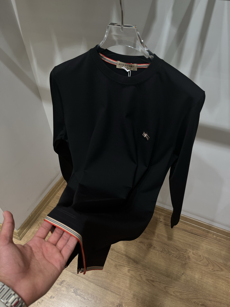 BURBERRY İTHAL SWEAT SİYAH