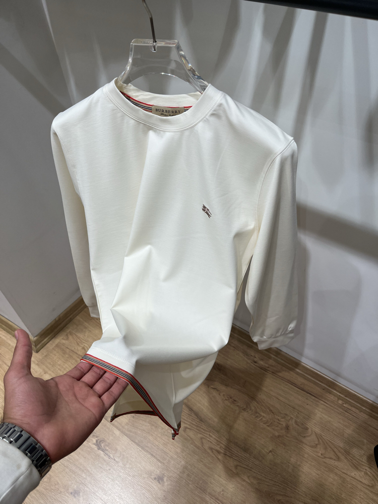 BURBERRY İTHAL SWEAT EKRU
