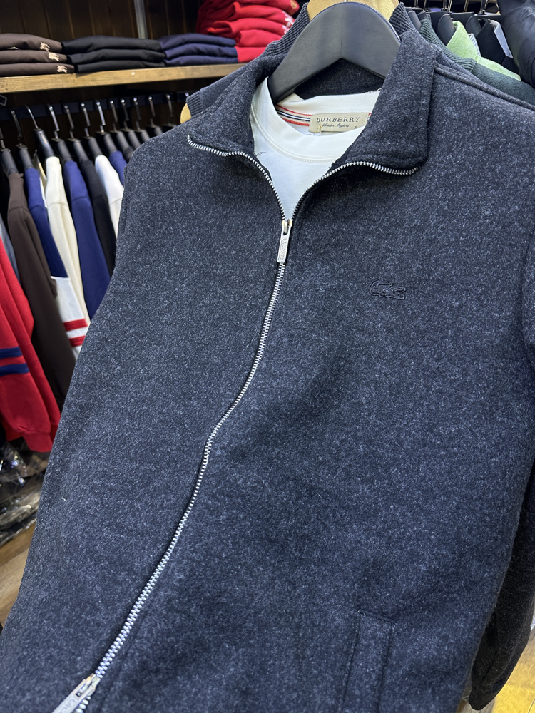LACOSTE KAŞE CEKET ANTRASİT