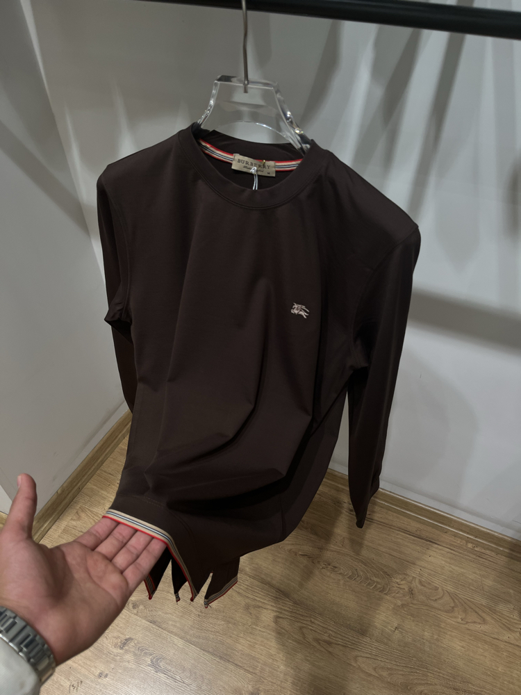 BURBERRY İTHAL SWEAT KAHVE