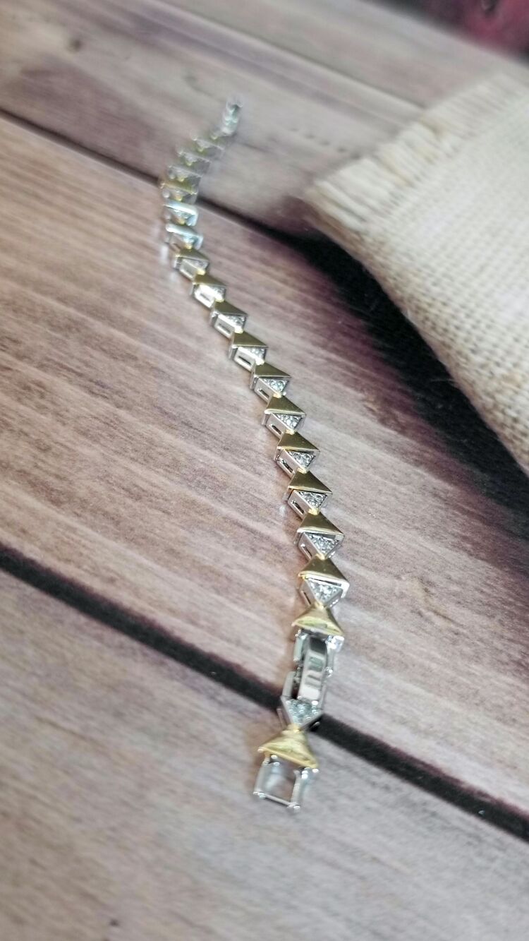 Plaka ve Taş Baklava Model Bileklik
