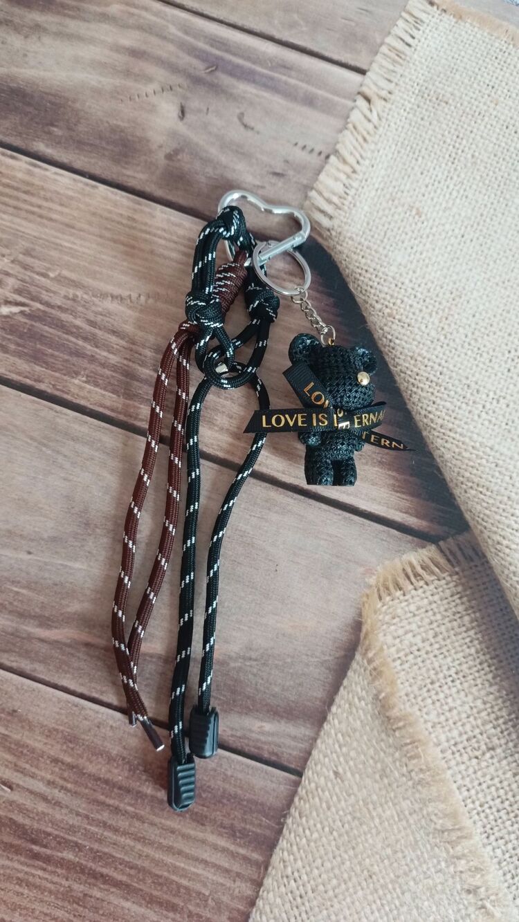 Siyah Teddy Çanta Aksesuarı