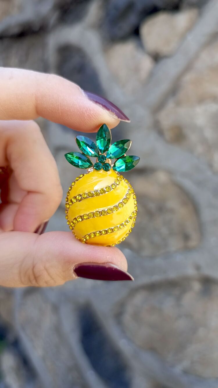 Ananas Broş