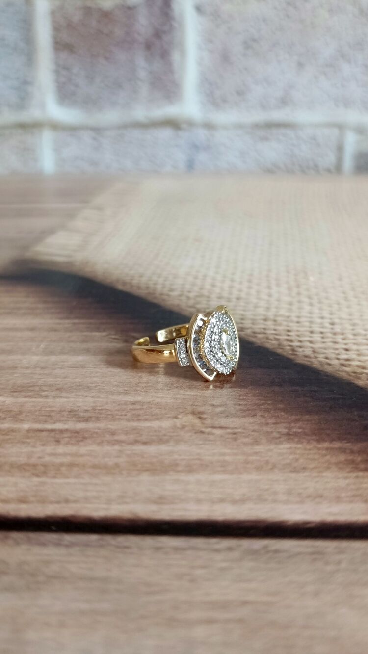 Zirkon Taşlı Premium Yüzük