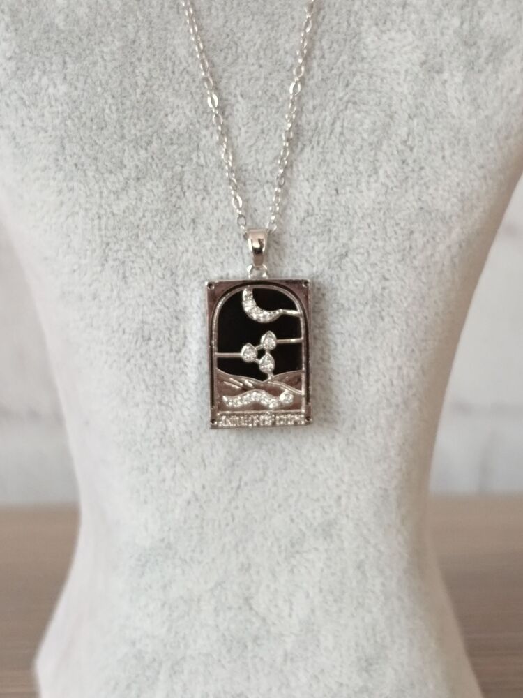 Knight Of Cups(Kupa Şövalyesi) Çelik Tarot Kolye