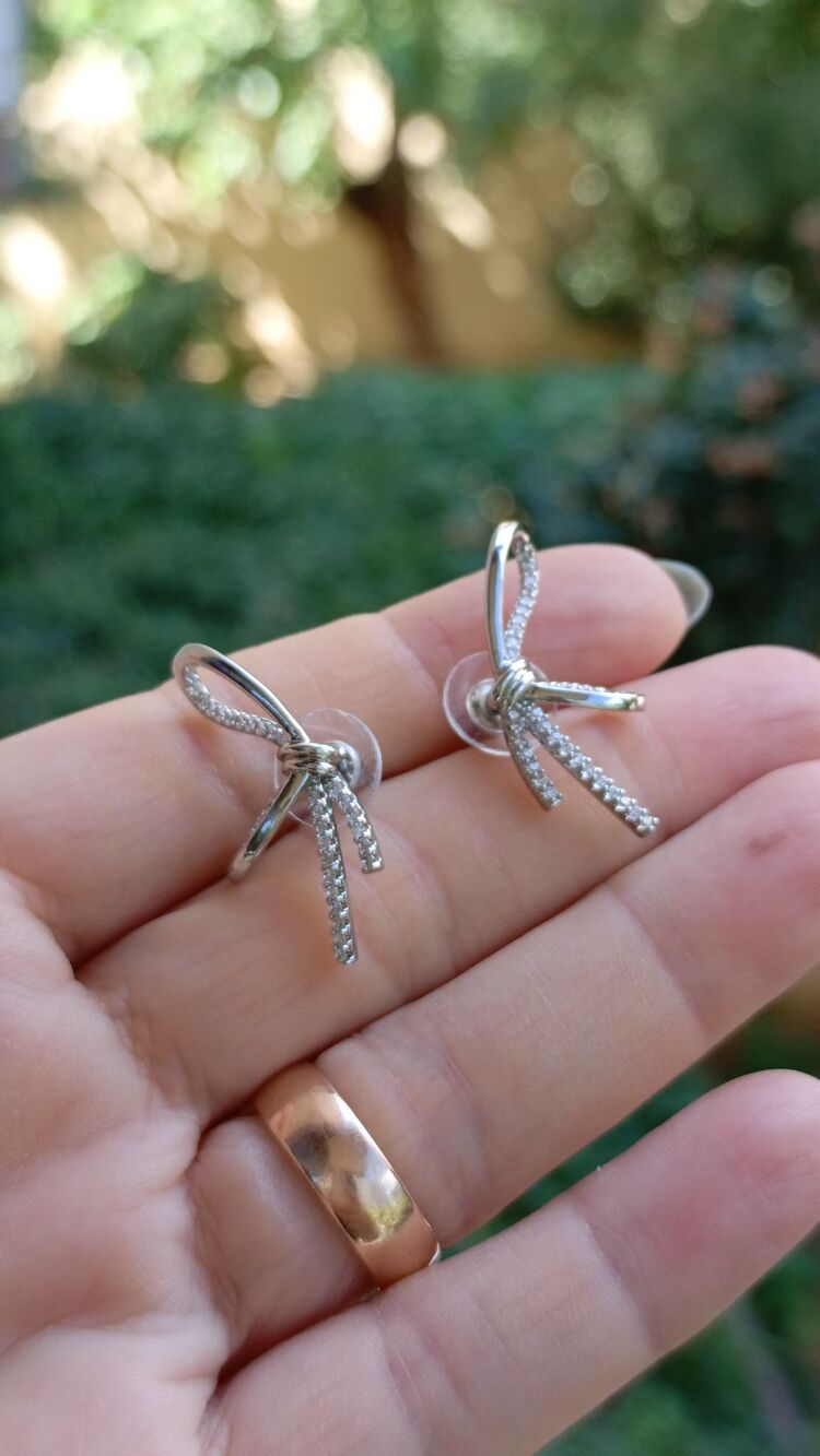 Silver Fiyonk Küpe