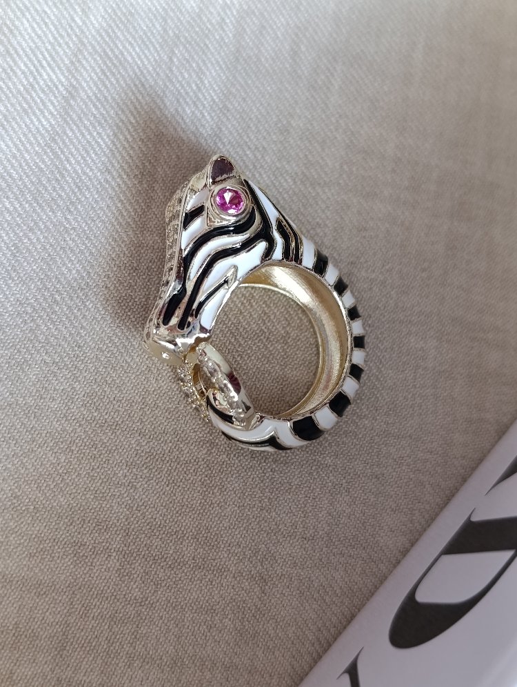 Tasarım Zebra Yüzük
