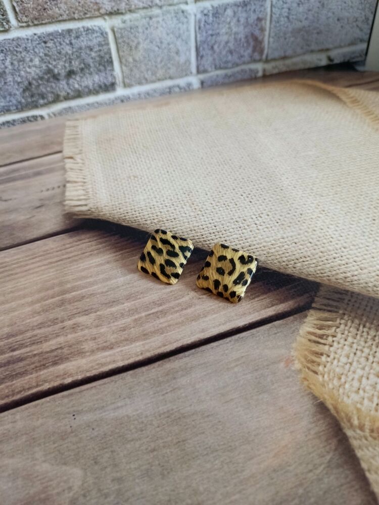 Baklava Leopar Küpe