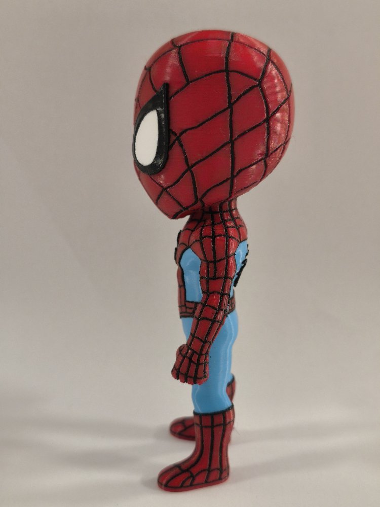 Örümcek Kahraman Chibi Figürü(15cm)