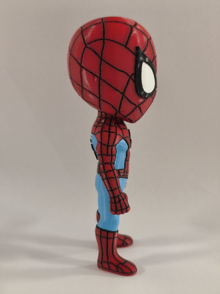 Örümcek Kahraman Chibi Figürü(15cm)