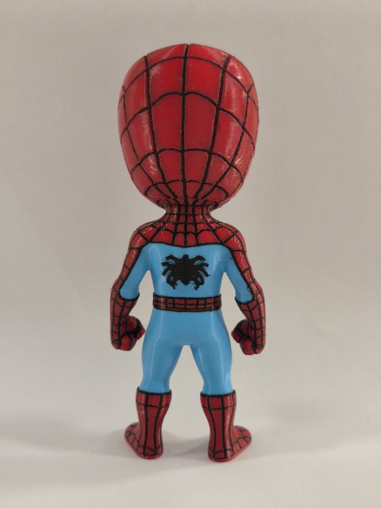 Örümcek Kahraman Chibi Figürü(15cm)