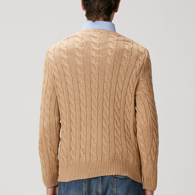 RL Bej %100 Cotton Knitwear Fabric 