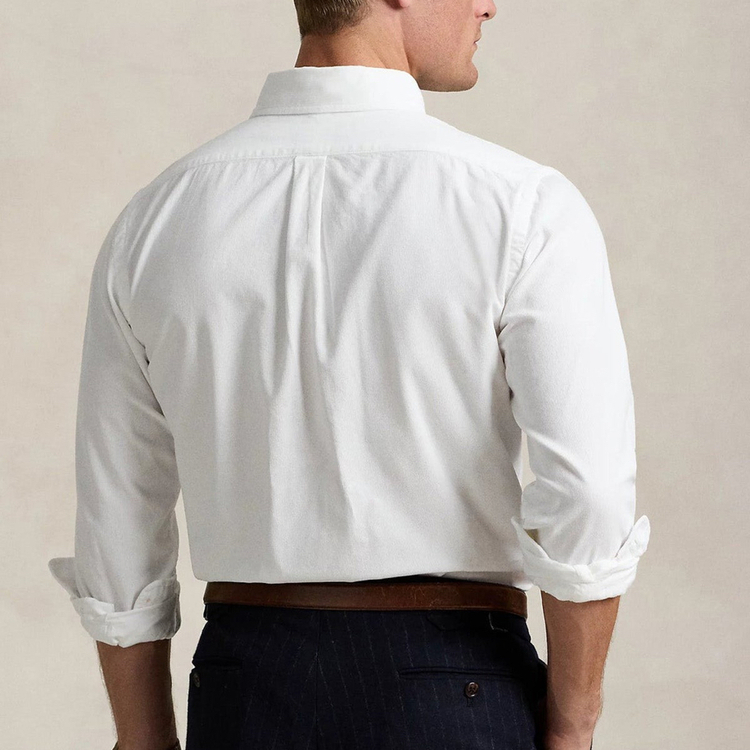 RL Slim Fit Kadife Gömlek 
