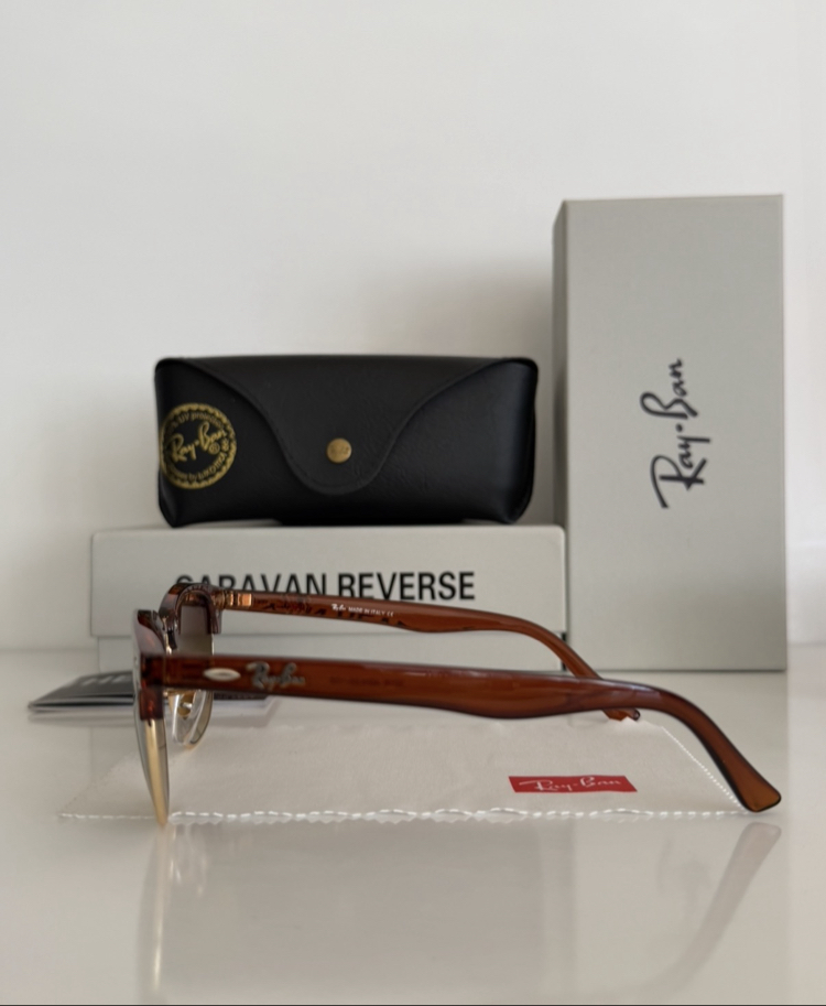 Ray-Ban ClupMaster Kahverengi unisex