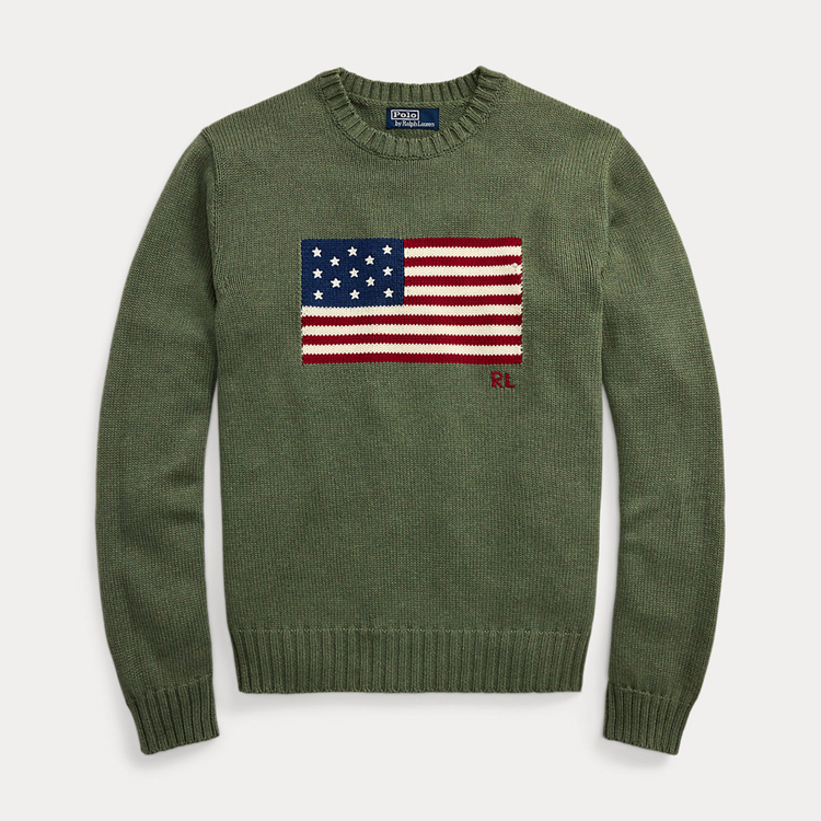 RL Half-Zip %100 Cotton Knitwear