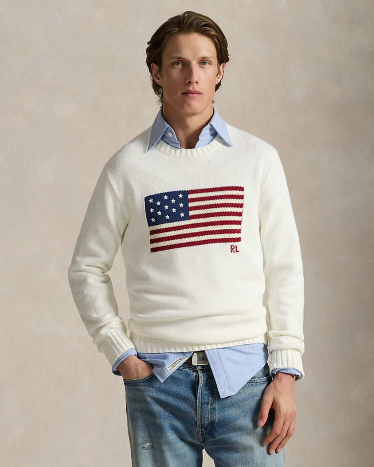 RL Half-Zip %100 Cotton Knitwear
