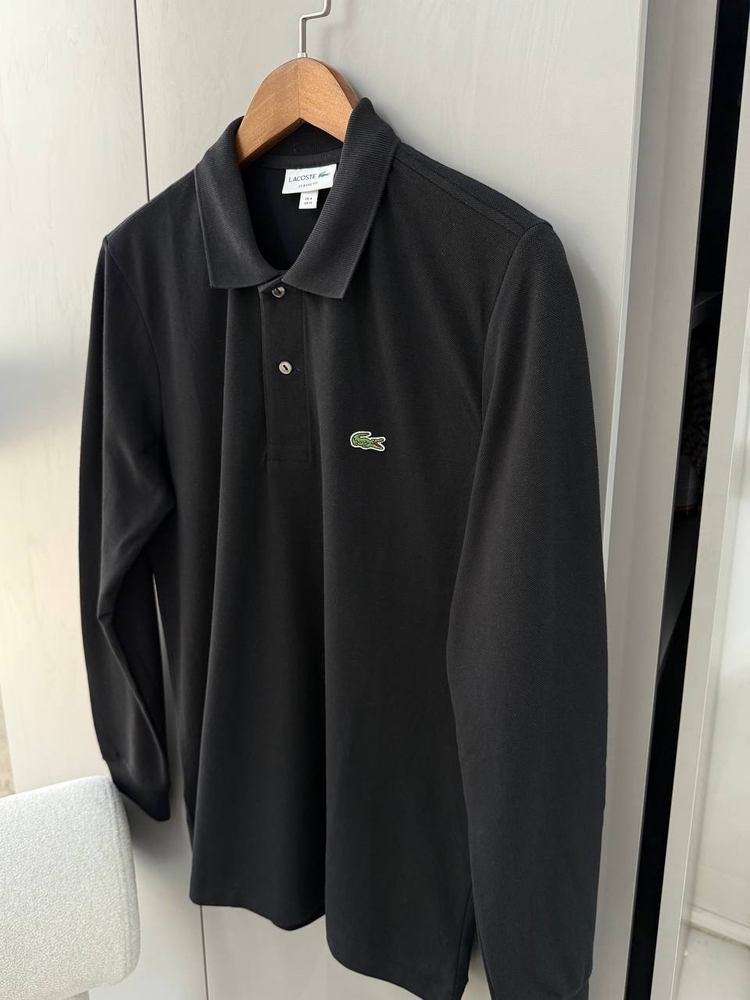 Lacoste (İthal) Uzun Kol Klasik Siyah