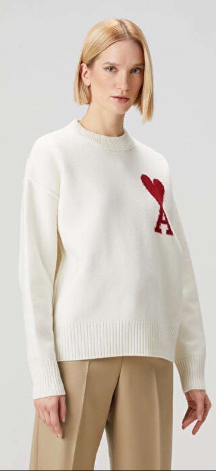 AMİ %100 coton knitwear