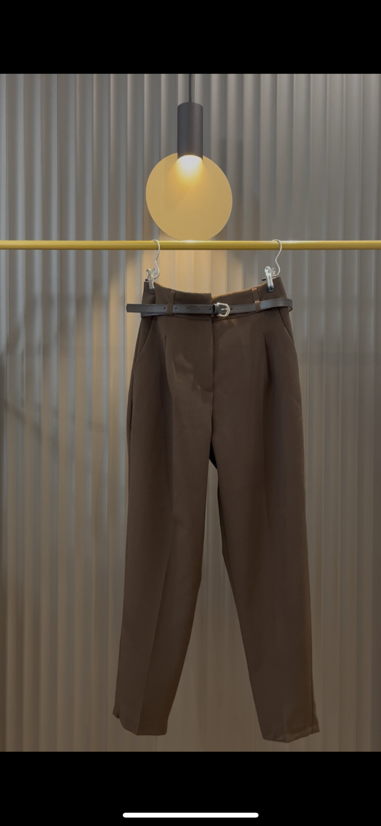 Kumaş Pantalon- Acı Kahve